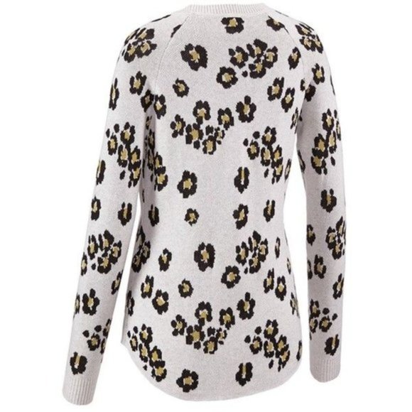 Cabi 5277 Kiki Leopard Animal Cardigan Sweater Small New in Bag - Picture 4 of 11